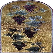 Mosaic Art - Grape Vine | Mosaic Designs | Mosaic Artwork | Mosaic Wall Art Floor Inlay by Mozaico | Handmade Mosaics | 18" x39"