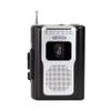 Jensen CR-100 Retro Portable AM/FM Radio Personal Cassette Player Compact Lightweight Design Stereo AM/FM Radio Cassette Player/Recorder & Built in Speaker (Black Series) view 1