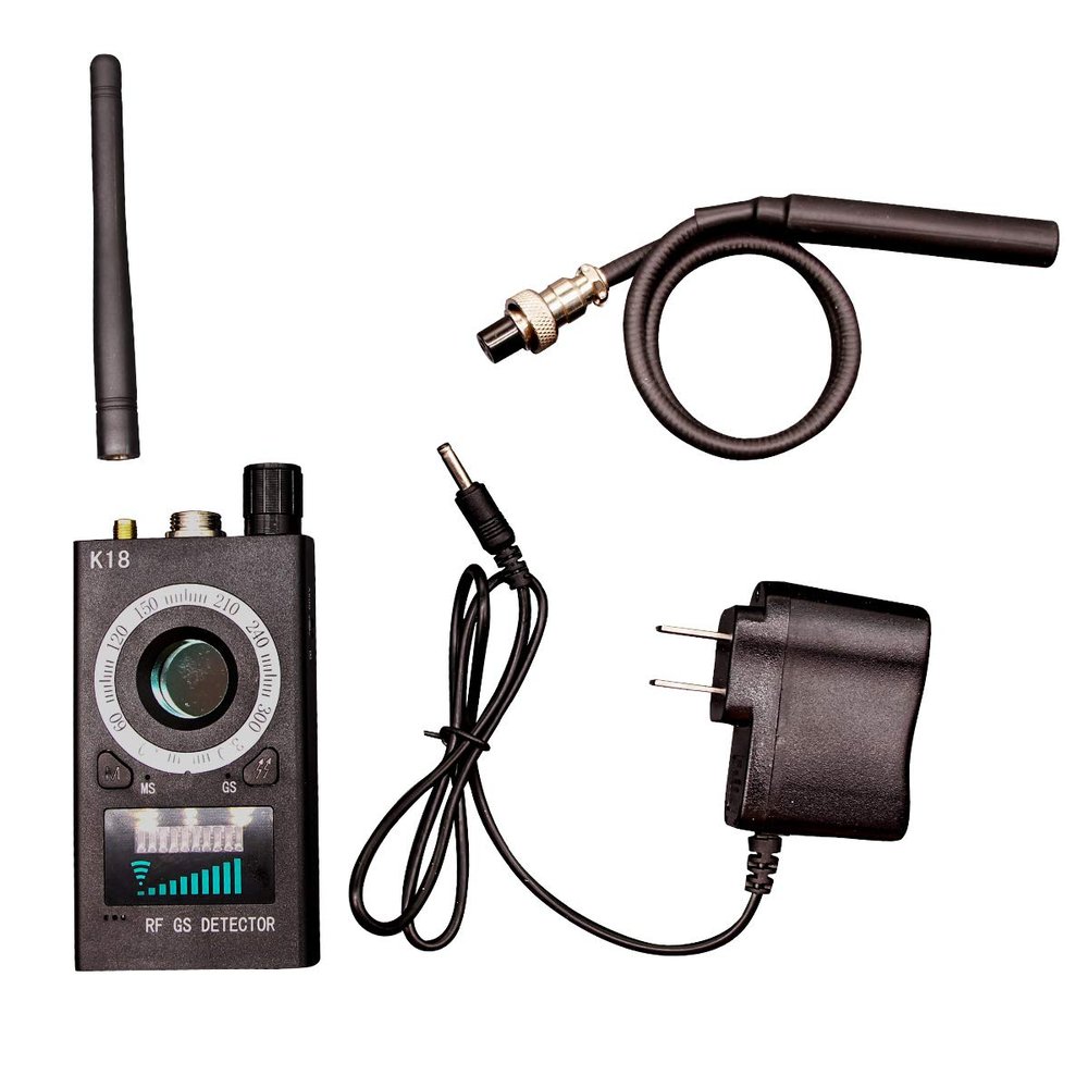Anti Spy Detector,RF Detector& Hidden Camera Detectors,Upgraded Bug Detector, Anti-spy Wireless RF Signal Detector Set for Detecting Hidden Camera GPS Tracker Wireless Signal Detector
