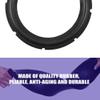 Tihebeyan 10-Inch Perforated Rubber Subwoofer Surround Rings - Speaker Replacement Parts for Repair or DIY (1 pc) view 2