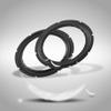 Tihebeyan 10-Inch Perforated Rubber Subwoofer Surround Rings - Speaker Replacement Parts for Repair or DIY (2 Pcs) view 4