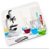 Microscope in Lab with Glass Test Tubes Mult Color - Ultra Thin Non-Slip Mouse Pad Mousepad for use with Laptops, Macbooks, Travel view 1