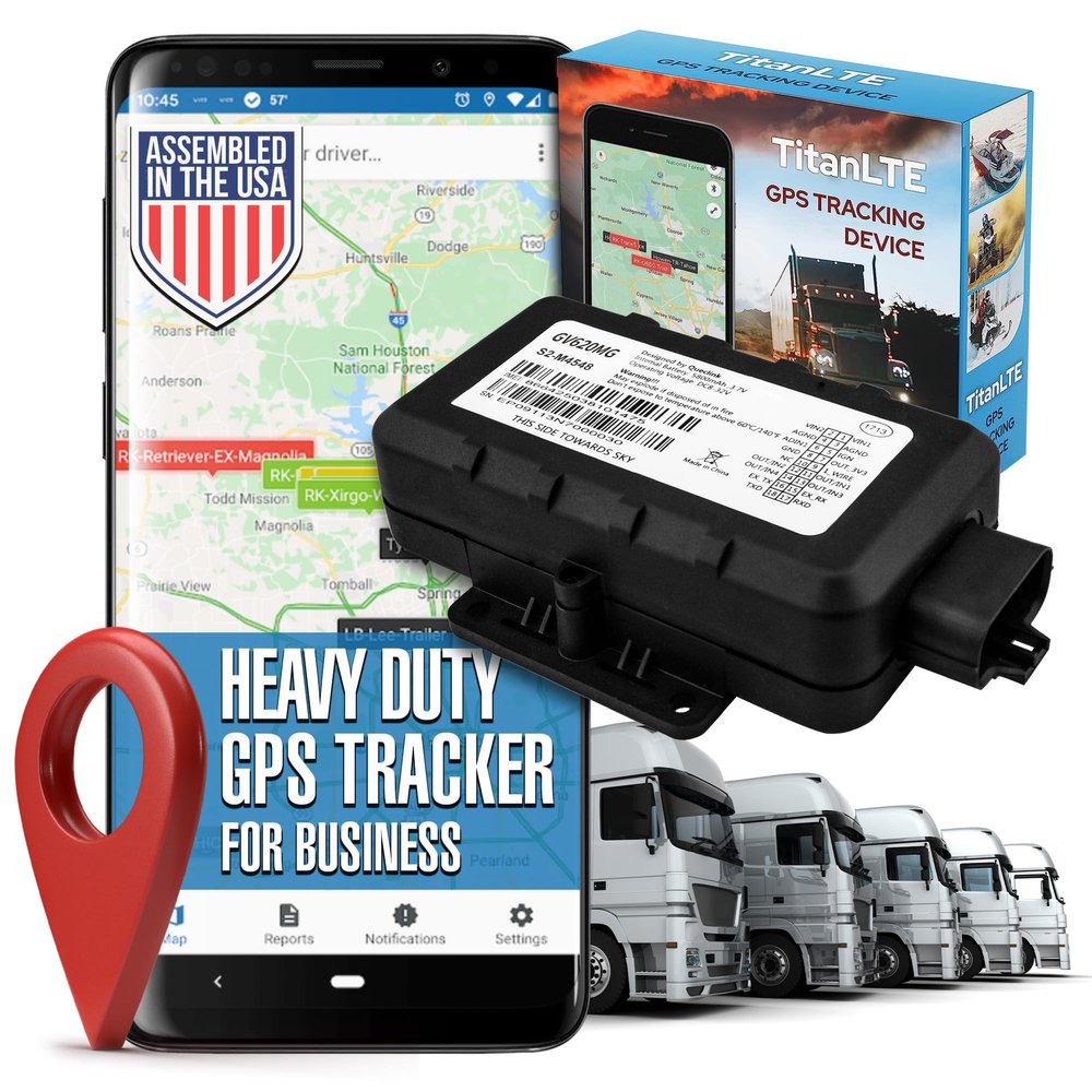 LoneStar Tracking GPS Tracker: Titan LTE 4G/5G, Hidden GPS Tracking Devices for Cars, Trucks, Fleet, Motorcycles, Assets, Anti-Theft Vehicle Security, Real-Time Location (Low Cost Subscription Plan)