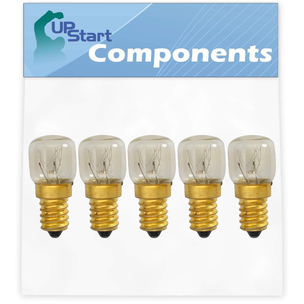 5-Pack 4173175 Light Bulb Replacement for Whirlpool RBD305PRS00 Oven
