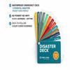 Disaster Deck - Waterproof Emergency Survival Reference Guide and Preparedness Tool view 2