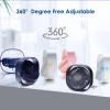 Simpeak Small USB Fan Small Quiet Portable USB Powered ONLY (No Battery), Cooling 3 Speed Setting 360 Adjustable Swivel Desktop Personal Fan for Home Office Bedroom Outdoor Travel Summer, Blue view 4