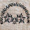 Olive Branch Mosaic Tile Patterns | Mosaic Designs | Mosaic Artwork | Mosaic Wall Art Floor Inlay by Mozaico | Handmade Mosaics | 20" x20" view 1