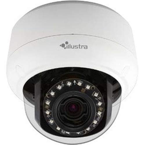 American Dynamics IPS02D0OCWTT 2 Megapixel Network IR Outdoor Mini-Dome Camera, 1.8-3mm Lens