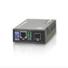 FMC-1000S-PH Gigabit Ethernet 10/100/1000BaseTx to SFP Slot Fiber Media Converter with PoE+ 30W Injector view 1