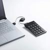 Sanwa Supply NT-21UBK Winding USB Numeric Keypad view 3