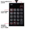 Sanwa Supply NT-21UBK Winding USB Numeric Keypad view 4