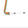Polaroid Camera Strap Flat  Rainbow Stripe view 2