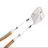 Polaroid Camera Strap Flat  Rainbow Stripe view 3