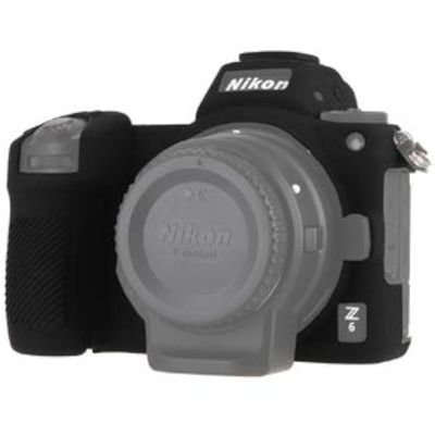 Easy Hood Camera Case Compatible with Nikon Z6 Z7 Z6 II Z7 II Digital Camera, Anti-Scratch Soft Silicone Rubber Housing Case Shell Protective Camera Cover Skin Protector (Black)