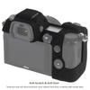 Easy Hood Camera Case Compatible with Nikon Z6 Z7 Z6 II Z7 II Digital Camera, Anti-Scratch Soft Silicone Rubber Housing Case Shell Protective Camera Cover Skin Protector (Black) view 3