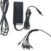 Accessory USA 8 Splitter/8 Way Power Cord + AC Adapter for Swann PRO-A855 PRO-735 SWPRO-735CAM-US SWPRO-735DUM-US T855 Bullet SRPRO-T855WB4-US Multi-Purpose Day/Night Security Camera Power Supply view 1