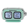 Studebaker Large Display LCD AM/FM Retro Clock Radio USB Bluetooth Aux-in Bedroom Kitchen Counter Small Footprint (Teal) view 2
