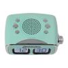 Studebaker Large Display LCD AM/FM Retro Clock Radio USB Bluetooth Aux-in Bedroom Kitchen Counter Small Footprint (Teal) view 4