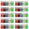 100 Pcs Binding Post for Speaker 4mm Banana Plug Test Probe Conversion Connector view 1