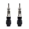 2Pcs Car Radio/Stereo Din Male Aerial Antenna Repair Connector Plug Bare Adapter view 2