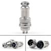 5 Pcs 4-Pin 16mm XLR Audio Cable Connector Chassis Mount minijack Plug Wire Connector view 4