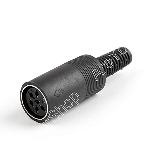 100Pcs 6Pin DIN Female Socket Adapter DIN Plug Cable Connector Solder for Audio
