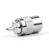 10Pcs Connector UHF Male PL259 Plug Solder RG58 RG142 LMR195 RG400 Cable Silver view 2