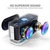 DOSS SoundBox Plus Bluetooth Speaker with Superior Sound, Bluetooth 5.0, Wireless Stereo Pairing, Built-in Mic, 20H Playtime, Portable for Hking, Beach, Camping. Outdoor, Home - White. Upgrade version view 2