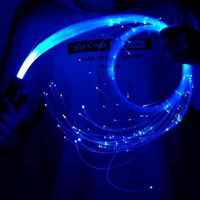 AKEPO Fiber Optic Whip, LED Whip Lights Space Dancing Party Rave Toy 10 Colors 40 Effect Modes for Music Festivals Art Light Shows Stage Carnival