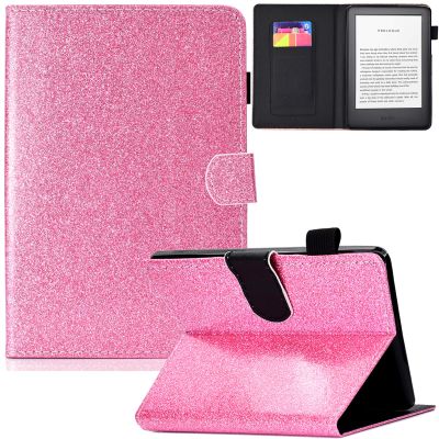 Artyond Case for All-New Kindle 10th Generation 2019, PU Leather with Auto Sleep/Wake Smart Cover Folio Card Slots Case for Amazon Kindle 10th Generation 2019 Released Model J9G29R, Pink