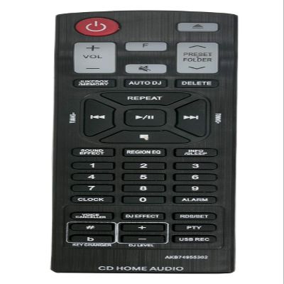 New AKB74955302 Replaced Remote fit for LG Mini Hi-Fi System XBOOM Mini Audio CM9960 CMS8460F CMS8460W CMS9960F CM8460 AKB74955301