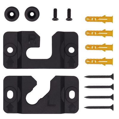Tendodo 1 Pair of AH96-03064A Wall Mount Bracket for Samsung Soundbar HWJ355 HWJ450 HW-J355 HW-J450 HW-J355/ZA HW-J355/ZP HW-J450/ZA HW-J450/ZP