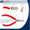 DDP Mini Split Ring Stainless Steel Plier Red Handle view 3