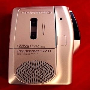 Olympus Pearlcorder Microcassette Recorder S711