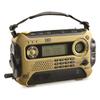 HQ Issue Digital Multi-Band Solar Powered, Weather Radio and Emergency Radio with Emergency Light Olive Drab view 1