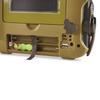 HQ Issue Digital Multi-Band Solar Powered, Weather Radio and Emergency Radio with Emergency Light Olive Drab view 2