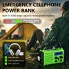 Emergency Weather Radio with NOAA Alert, Portable Solar Hand Crank AM/FM/SW view 4
