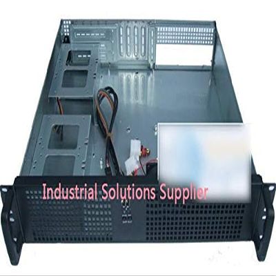Fevas New 2U Computer Case Ultra-Short 2U Server Computer Case Firewall Computer Case Large-Panel Rear Window