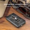 Quick Release Plate, PU70 Universal Tripod Arca Plate with 1/4inch Screw Mount 50mm Quick Release Clamp Mount Adapter Arca Swiss Standard for Monopod Tripod Ball Head SLR Camera view 2