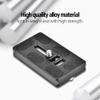 Quick Release Plate, PU70 Universal Tripod Arca Plate with 1/4inch Screw Mount 50mm Quick Release Clamp Mount Adapter Arca Swiss Standard for Monopod Tripod Ball Head SLR Camera view 3