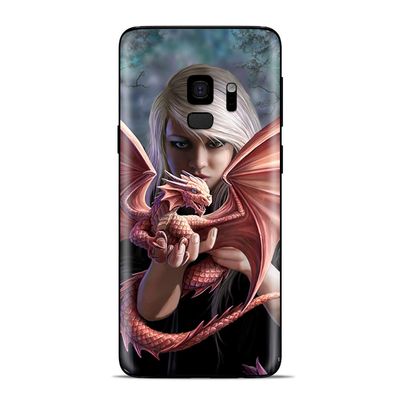Anne Stokes Dragonkin - Skin Decal Vinyl Wrap for Samsung Galaxy S9 - Decal Stickers Skins Cover