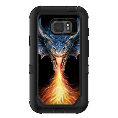 Anne Stokes Fire Breather - Skin Decal Vinyl Wrap for Otterbox Defender Samsung Galaxy S7 Active - Decal Stickers Skins Cover