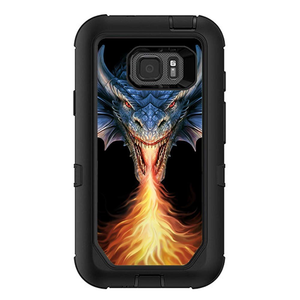 Anne Stokes Fire Breather - Skin Decal Vinyl Wrap for Otterbox Defender Samsung Galaxy S7 Active - Decal Stickers Skins Cover