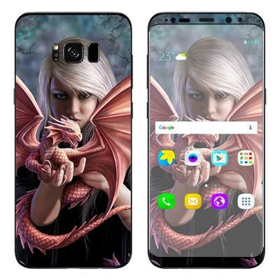 Anne Stokes Dragonkin - Skin Decal Vinyl Wrap for Samsung Galaxy S8 Plus - Decal Stickers Skins Cover