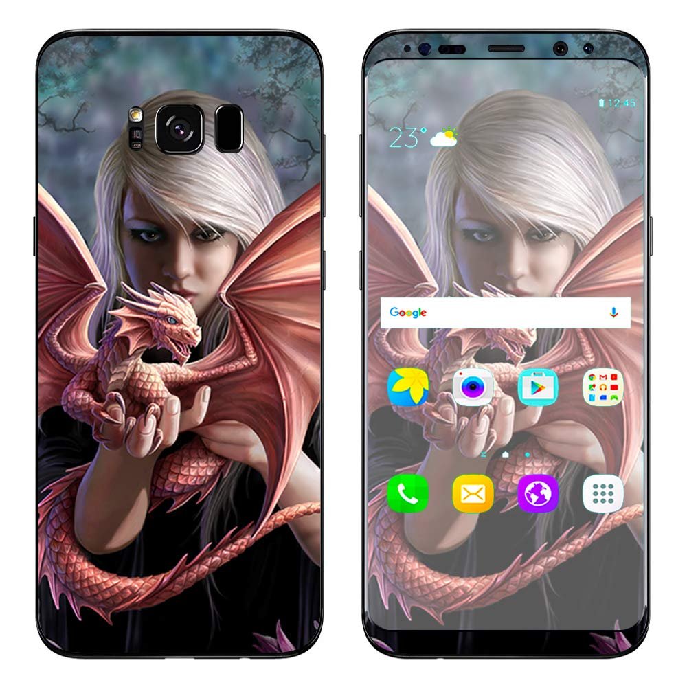 Anne Stokes Dragonkin - Skin Decal Vinyl Wrap for Samsung Galaxy S8 Plus - Decal Stickers Skins Cover