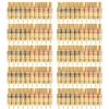100 Pcs Gold Plated RCA Plug Audio Male Connector W Metal Spring view 1