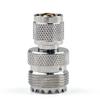 10 Pc Adapter SO239 UHF Jack Female to Mini UHF Male Plug Connector Straight F/M m view 2