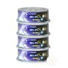 100 Pack Ridata Blu-ray BD-R DL Dual Layer 6X 50GB White Inkjet Hub Printable Recordable Blank Media Disc with Spindle Packing view 1