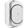 Dayton Audio IO65XTW 6-1/2" IP66 70/100V 8 Ohm Indoor/Outdoor 2-Way Speaker Pair w/Radiator White view 2