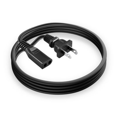 SLLEA AC in Power Cord Outlet Socket Cable Plug Lead for Memorex MP3851 MP3851BK MP3851BLK AM/FM Radio Portable CD Boombox Stereo Player